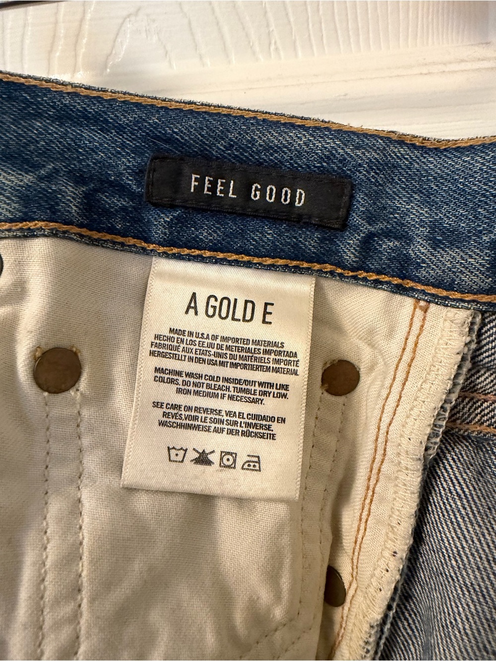 Agolde High Rise Distressed Jeans - Picture 8 of 11